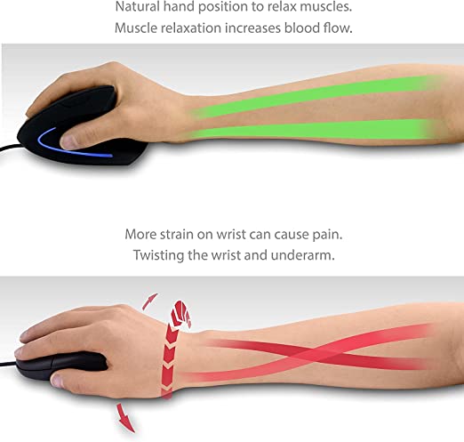 VERTICLE WIRELESS MOUSE