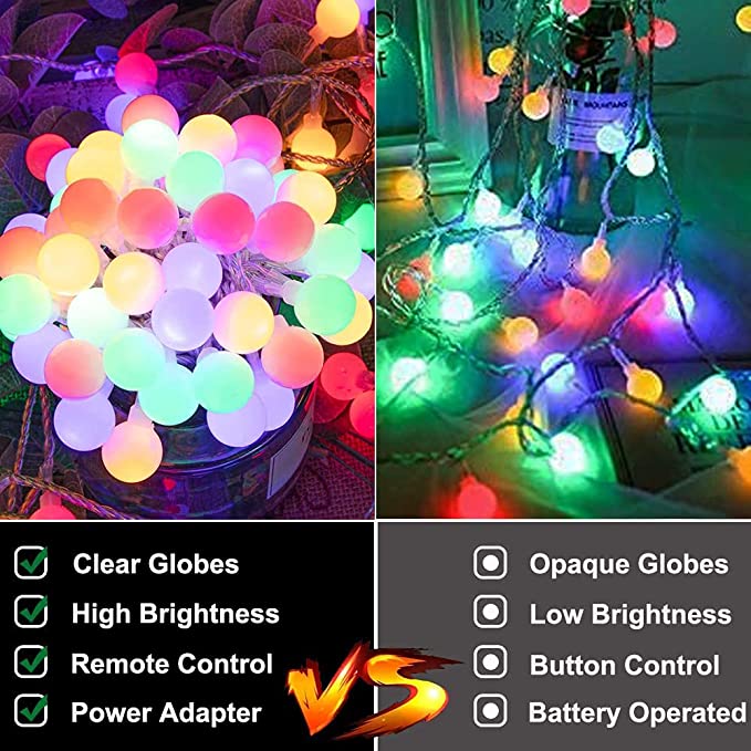 LED GLOBE STRING LIGHTS