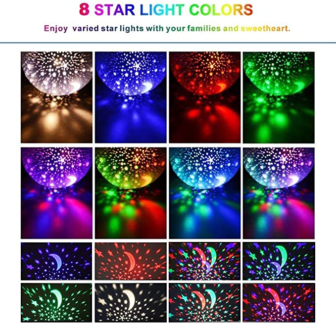 STAR MASTER DREAM ROTATION PROJECTION LAMP